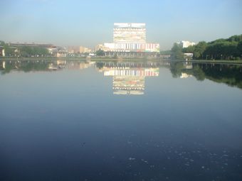 очистка прудов